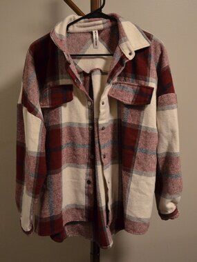 Women's flannel jacket